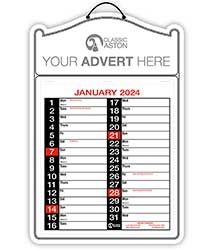 Cal 182 Aston Memo Calendar