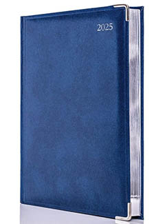 Columbia DeLuxe White Pages Personalised Diaries